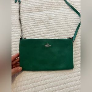 COACH GREEN CROSSBODY